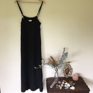 A long black dress from Urban Outfitters